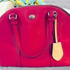 Hot Pink Coach purse. Medium size. Extremely clean